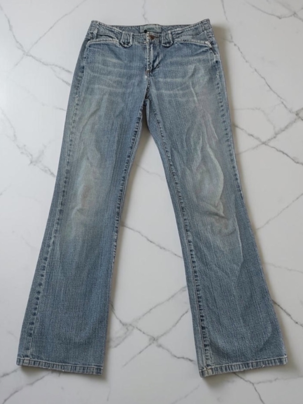 Arizona Jean Company Classic Blue Hipster Boot Cut Jeans